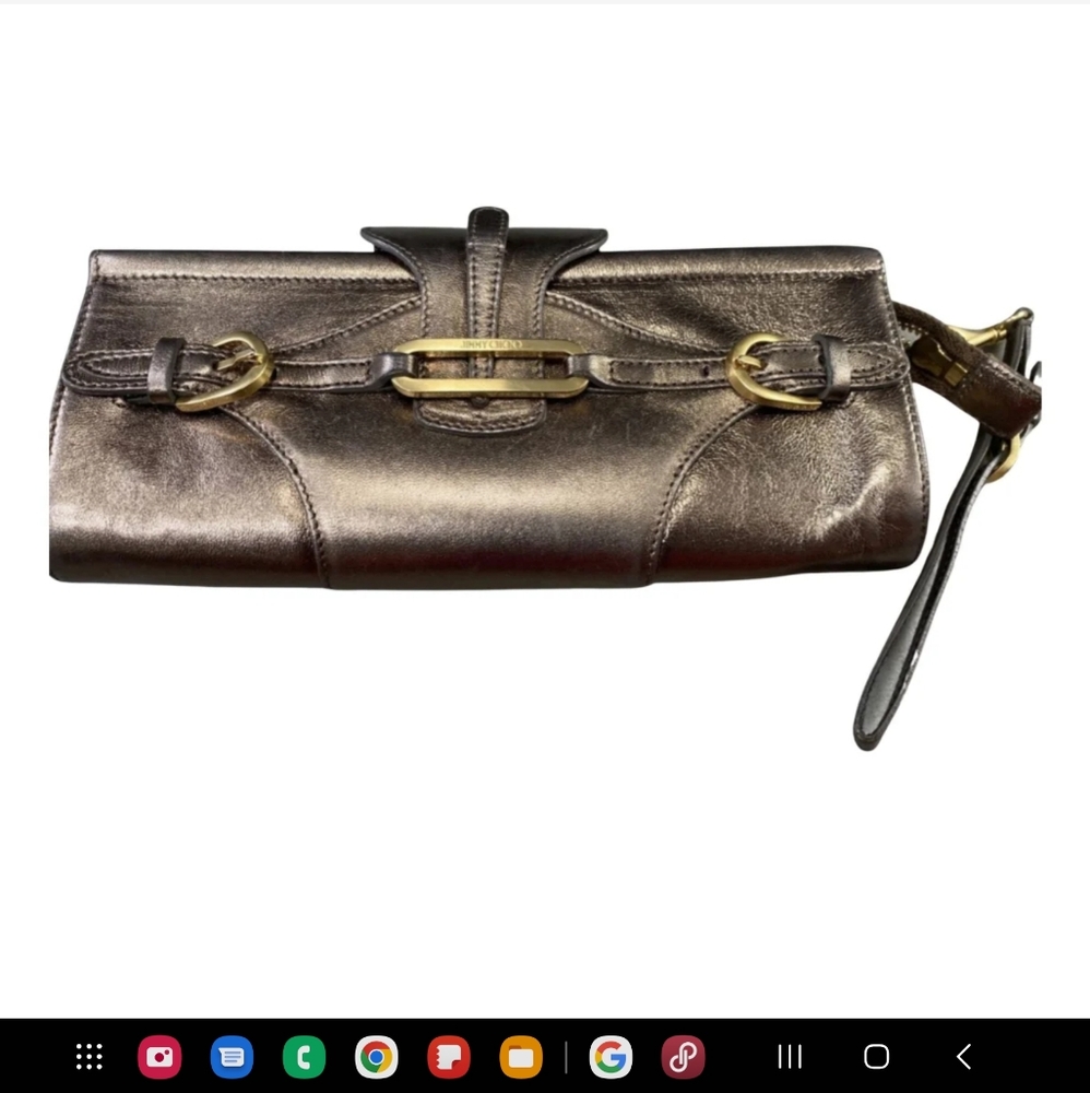 NWOT Jimmy choo clutch